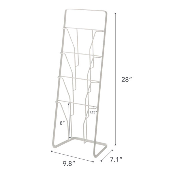 Yamazaki USA Yamazaki Home Magazine Rack Steel Reviews Wayfair